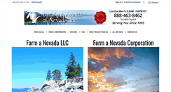 Desktop Screenshot of nevada.org