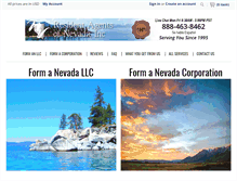 Tablet Screenshot of nevada.org